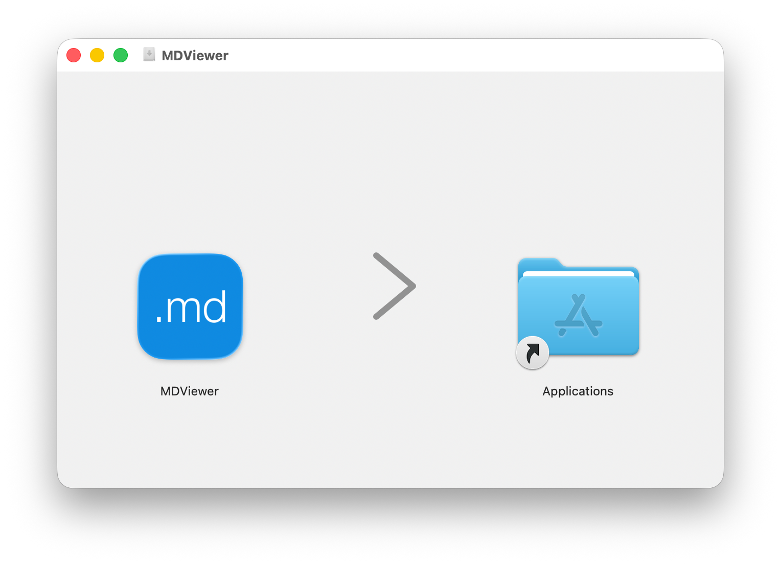 Default Markdown App feature